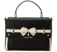 美品✨️Samantha Vega バイカラー　アクセントリボンショルダーバック サマンサベガ SAMANTHAVEGA バイカラーアクセントリボン